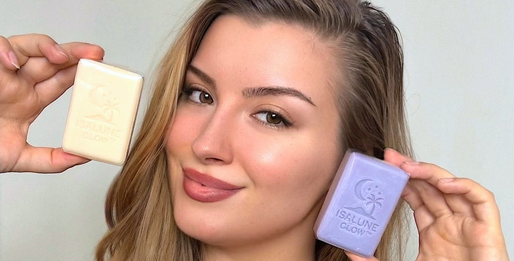 ISALUNE GLOW™ Kojic Day & Night Cleansing Bar Duo
